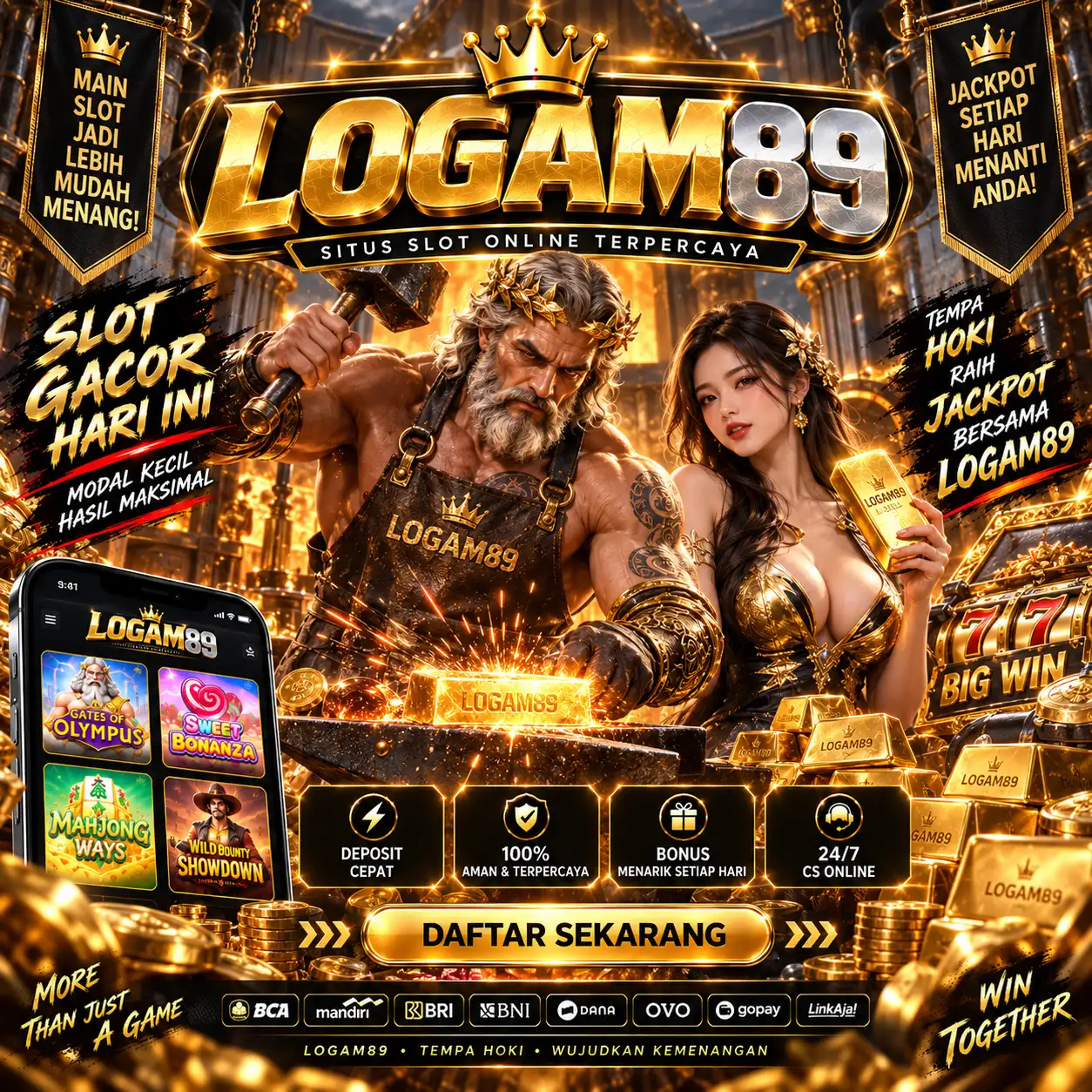 LOGAM89: Link Slot Gacor Terbaru untuk Menjelajahi Game Online